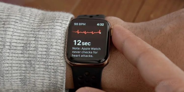 ویژگی ECG اپل واچ باعث نجات زن باردار و جنین شد
