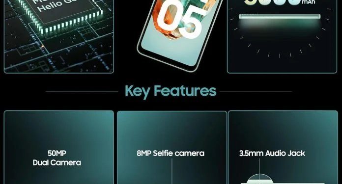 سامسونگ گلکسی M05 با هلیو G85 و اندروید ۱۴ معرفی شد