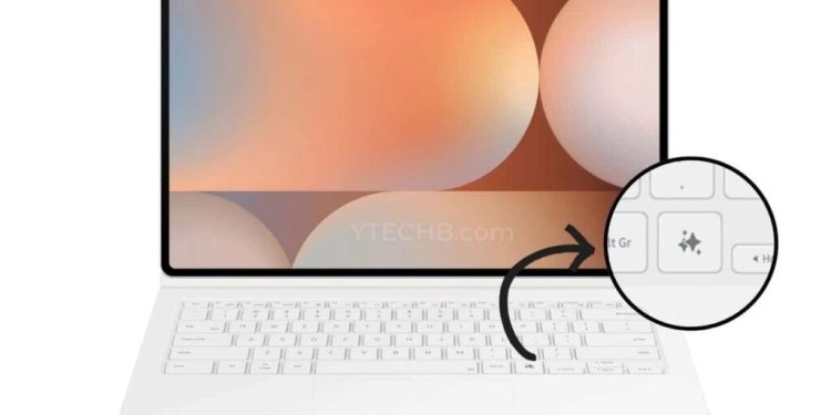 کیبورد گلکسی تب S10 پلاس و اولترا ظاهراً کلید اختصاصی هوش مصنوعی دارد