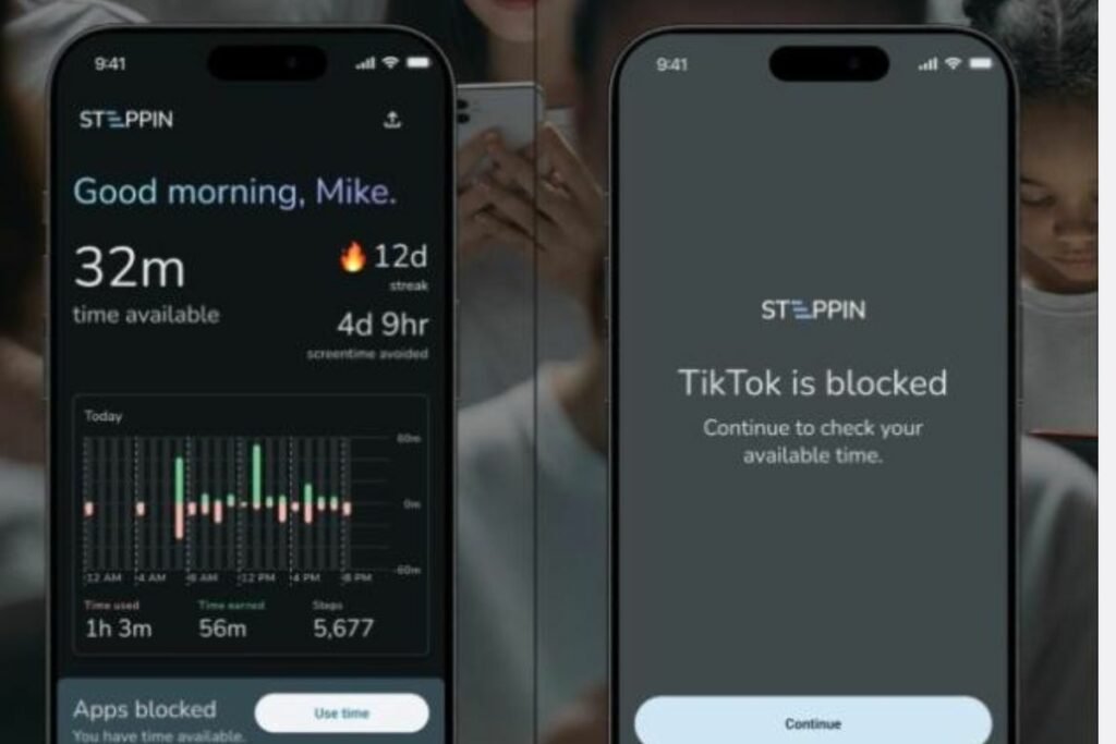 اپلیکیشن Steppin